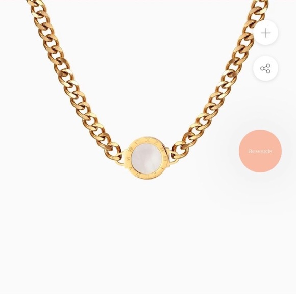 CaliTiger 14k gold PLATED necklace - Picture 2 of 7